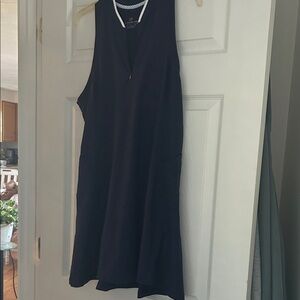 Southern Tide Navy Sleeveless Mini Dress